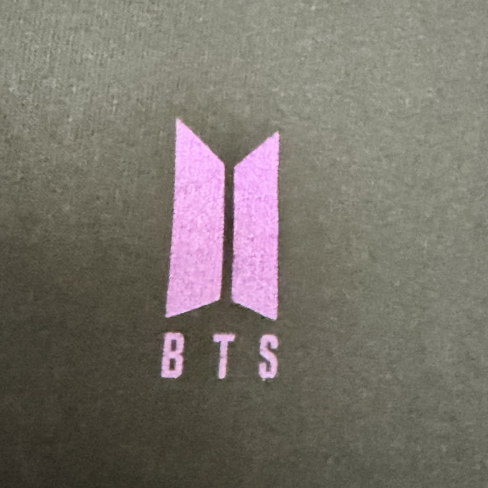 BTS Hoodie BT21 Black Hooded Sweatshirt Size Large K-Pop - Picture 5 of 7